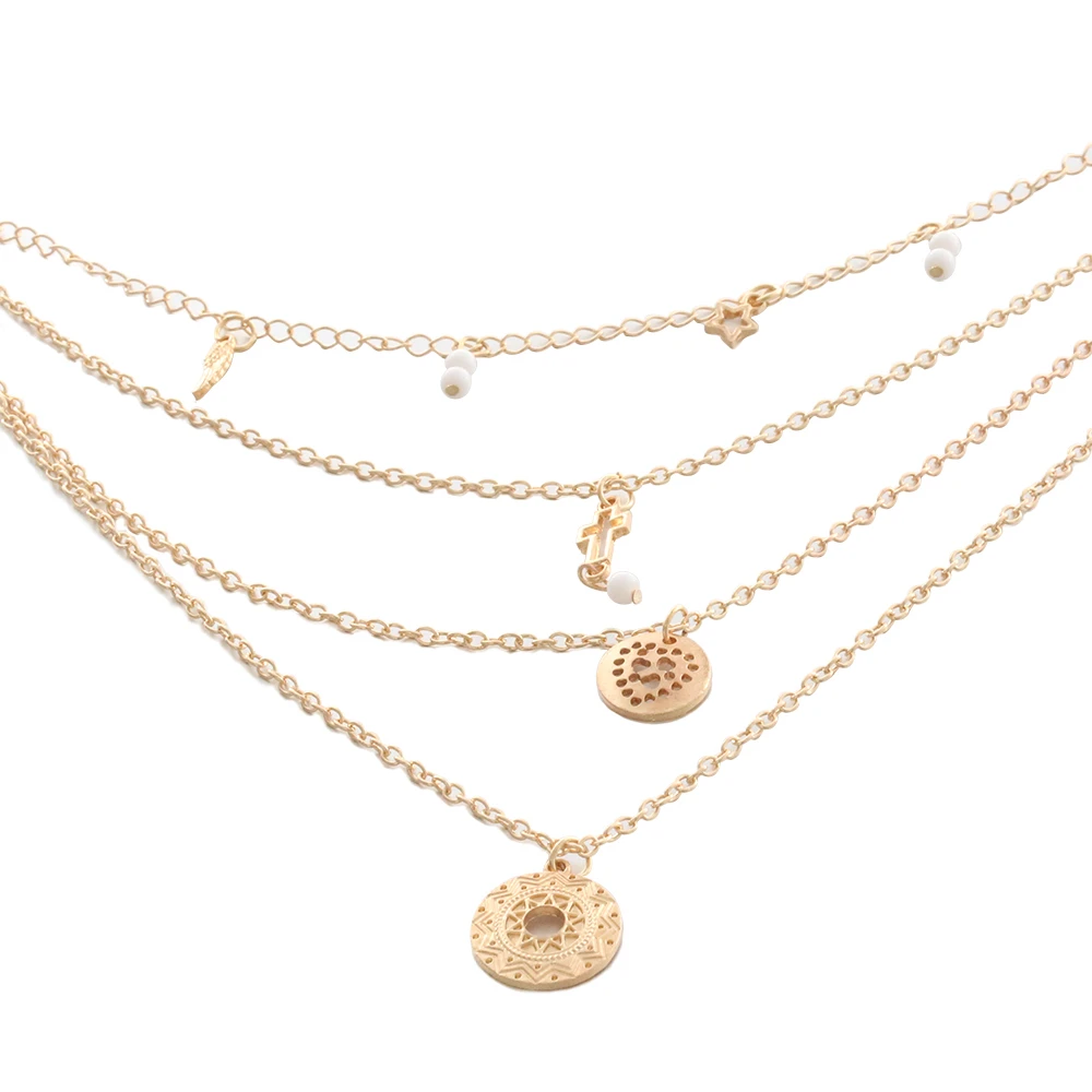 4 шт./компл. в этническом стиле ветер диск летнее солнце полые круглой формы форме