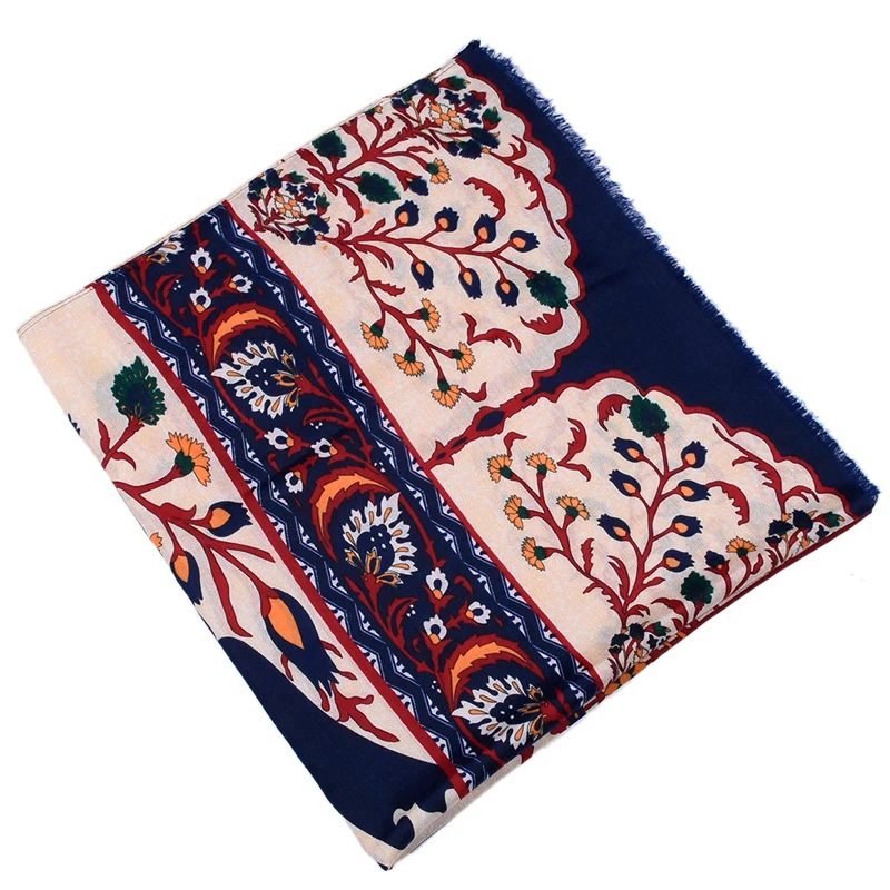 Женский Шелковый атласный шарф FS длинный шаль из пашмины с принтом весна 2019 |