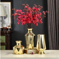new chinese ceramic vase decoration living room tv cabinet flower arrangement rose vase high grade modern hydroponic flower