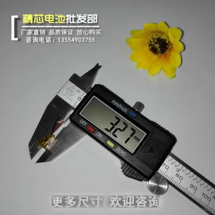 3 7 В полимерная литиевая батарея MP3 электронные часы 031012 Bluetooth гарнитура 301012 Микро