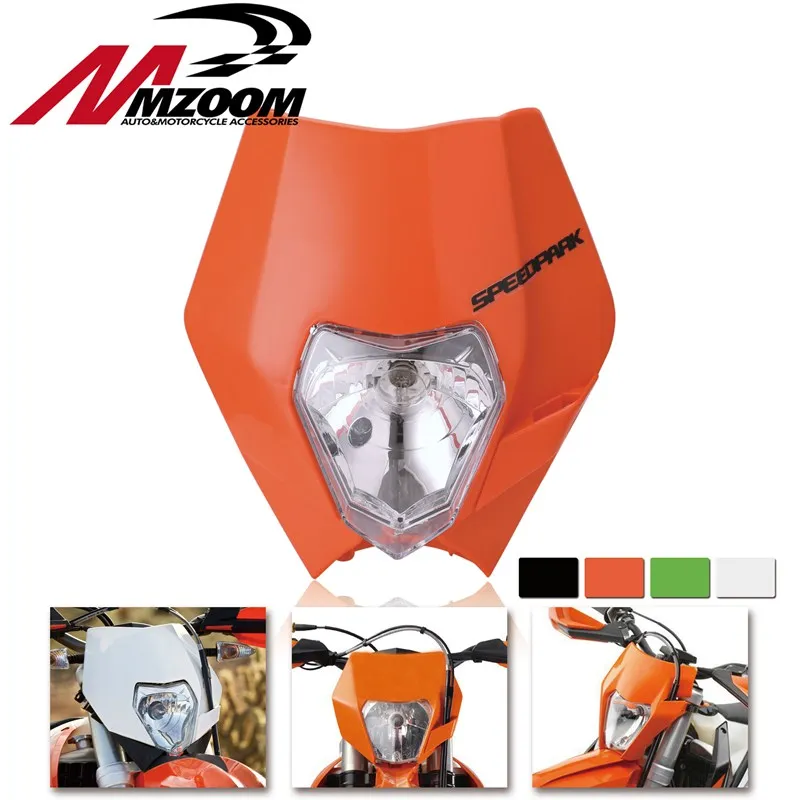 Mzoom мотоцикла Байк Мотокросс Супермото УНИВЕРСАЛЬНЫЙ фара обтекатель KTM SX EXC|fairing
