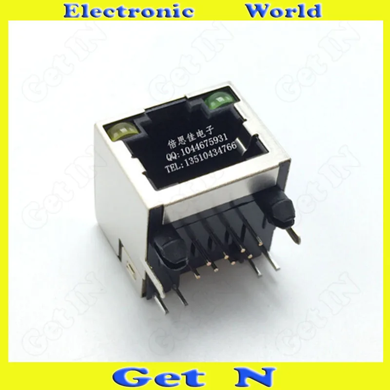 Сетевые Разъемы 8P8C женские RJ45 5 шт. 100 шт.|lamp connector|l connector |