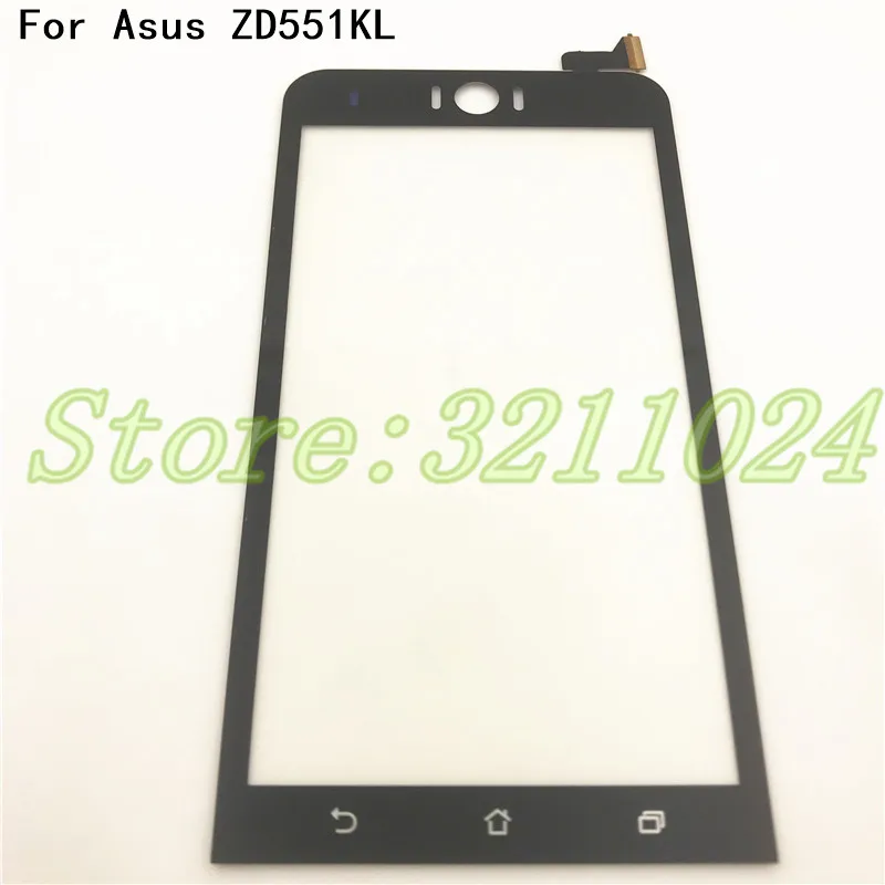 Оригинальное Переднее стекло сенсорный экран сенсор Замена для Asus Zenfone Selfie ZD551KL