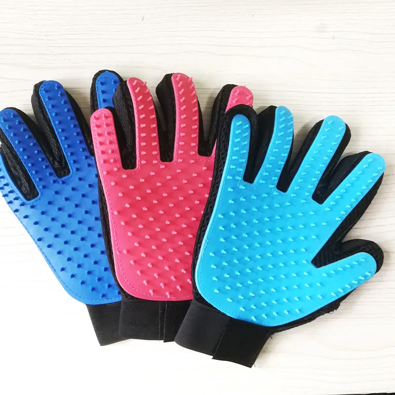 Dog Brush Gloves Hair Cleaning Comb Pet |