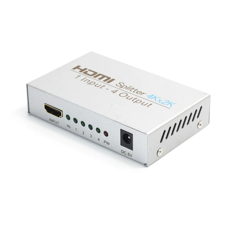 AIXXCO HDCP HDMI сплиттер Full HD 1080p видео HDMI коммутатор 1X2 1X4 Сплит 1 в 2 Выход Усилитель дисплей для HDTV DVD PS3