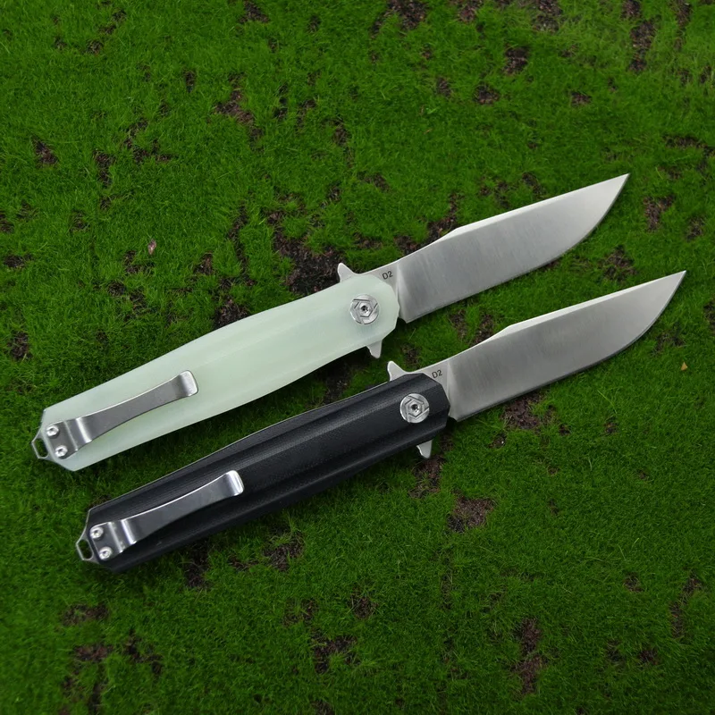 CH нож 3505-G10 Складной Нож С флиппером D2 лезвие G10 рукоятка походные охотничьи ножи с