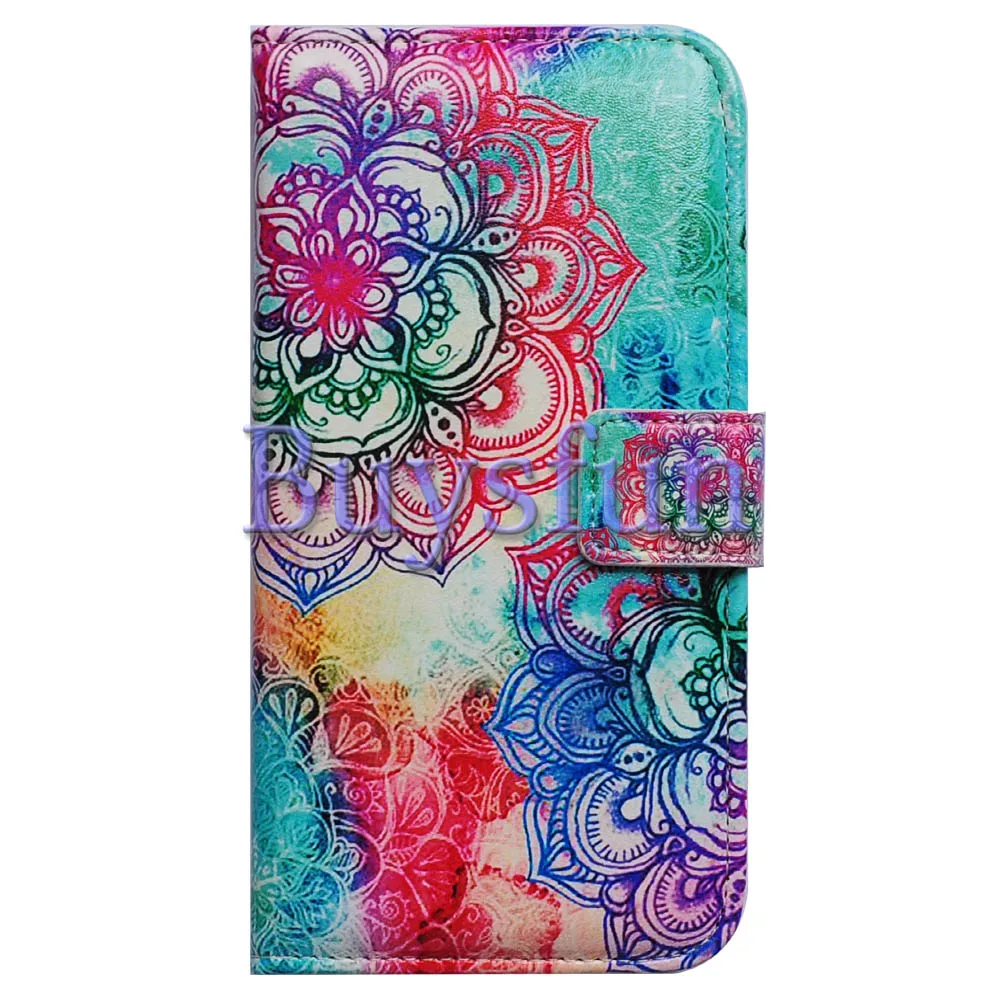 Bcov Мандала Шаблон 9 Слоты Кожаный Чехол Для Samsung Galaxy Note 4 103023674|case iphone leather|casecase dsi |