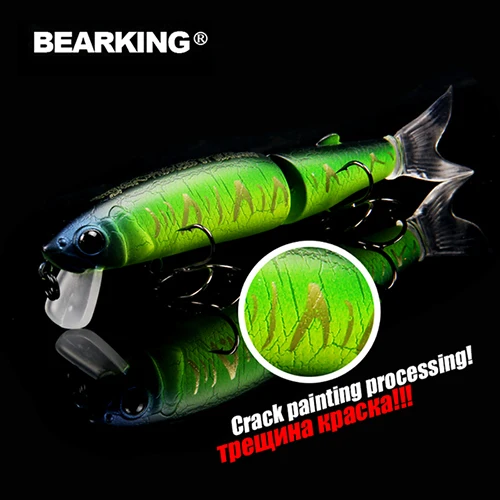 Bearking 2017 рыболовные приманки Sz-M113 5 шт. Minnow 113 мм 13 7 г глубина колебание Пластик