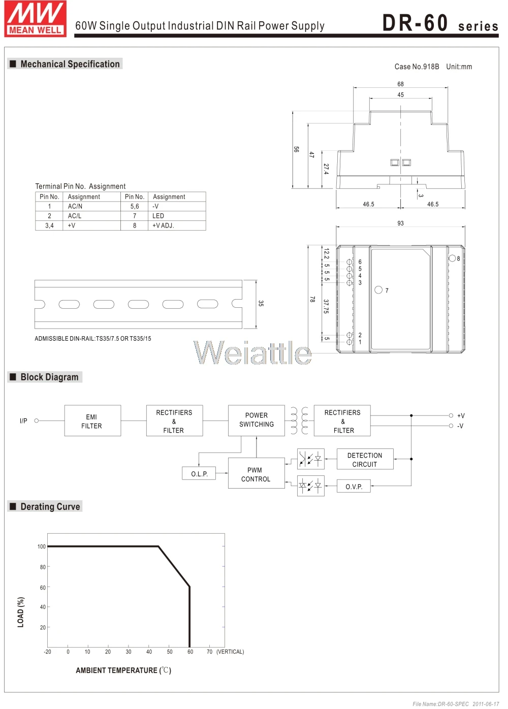 Источник питания DR-60-5 DR-60-12 DR-60-15 DR 5 В 12 15 24 В-60-24 |