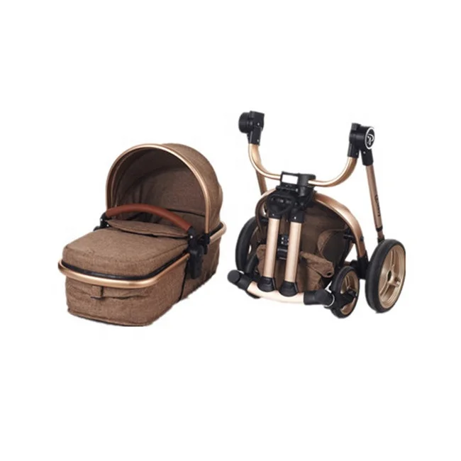 Сертификат Deluxe складная детская коляска/высокая Ландшафтная мать Детские