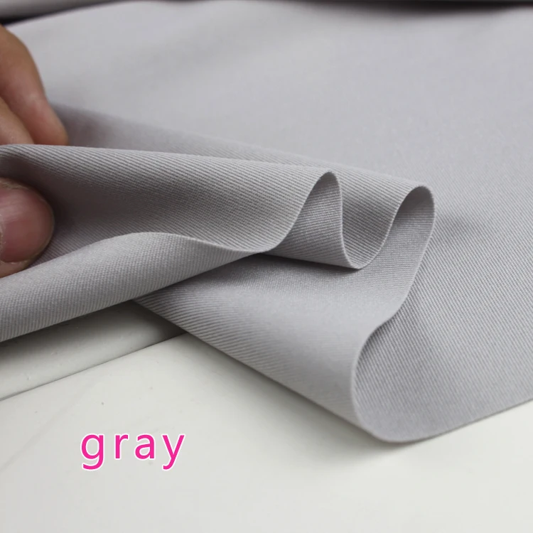 Серая эластичная ткань из спандекса трикотажная юбка эластичное бикини ткани