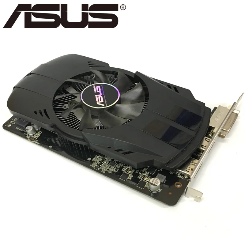 Видеокарта ASUS HD 7750 1 ГБ 128 бит GDDR5 видеокарты для ATI Radeon HD7750 VGA карты используются