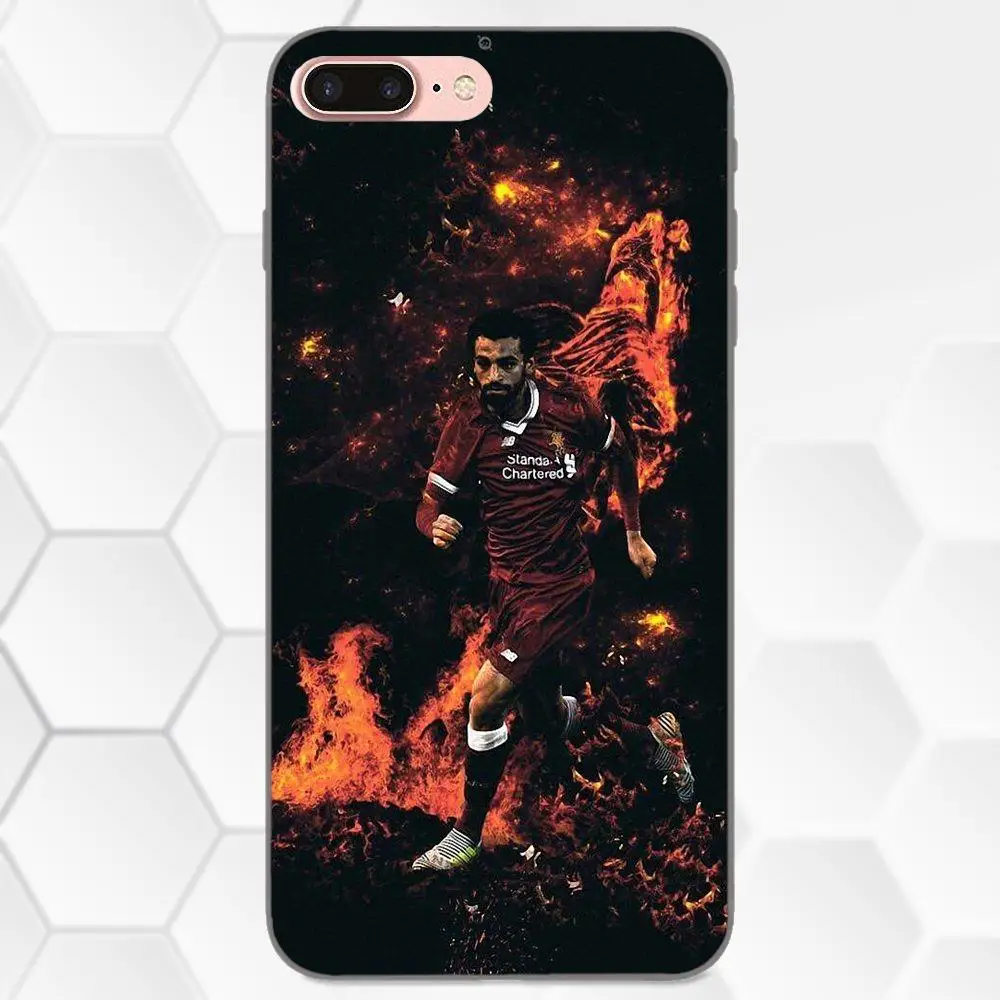 Резиновый черный чехол для телефона Xiaomi Mi Mix Max Note 2 2S 3 5X 6 8 SE A1 Play F1 Mohamed Salah