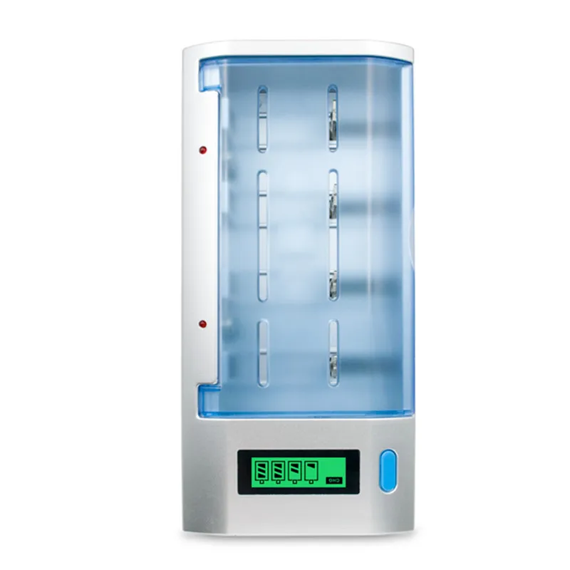 Универсальное интеллектуальное зарядное устройство с ЖК дисплеем и 6 слотами для