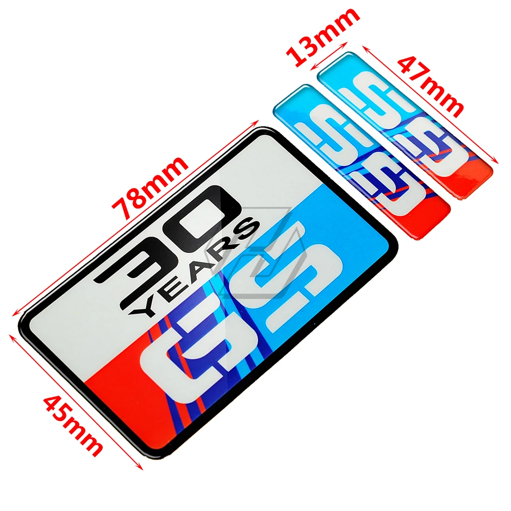 For BMW GS Decal F850GS R1200GS F650GS F800GS F700GS F750GS G310GS 30TH 30 Years Anniversary Tank Pad Stickers | Автомобили и