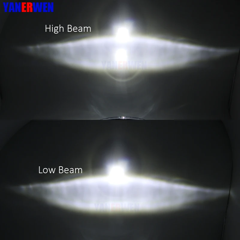 5 75 &quotдюймовый светодиодный проектор фар мотоцикла 40 Вт Hi/Lo луч фары для Dyna Led 3/4