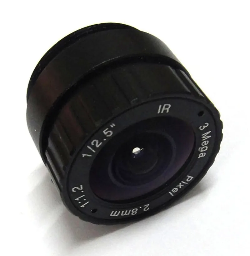 1/2. 5 &quot3MP HD 2 8 мм CCTV Объектив CS крепление ИК Широкий Угол 115 градусов для