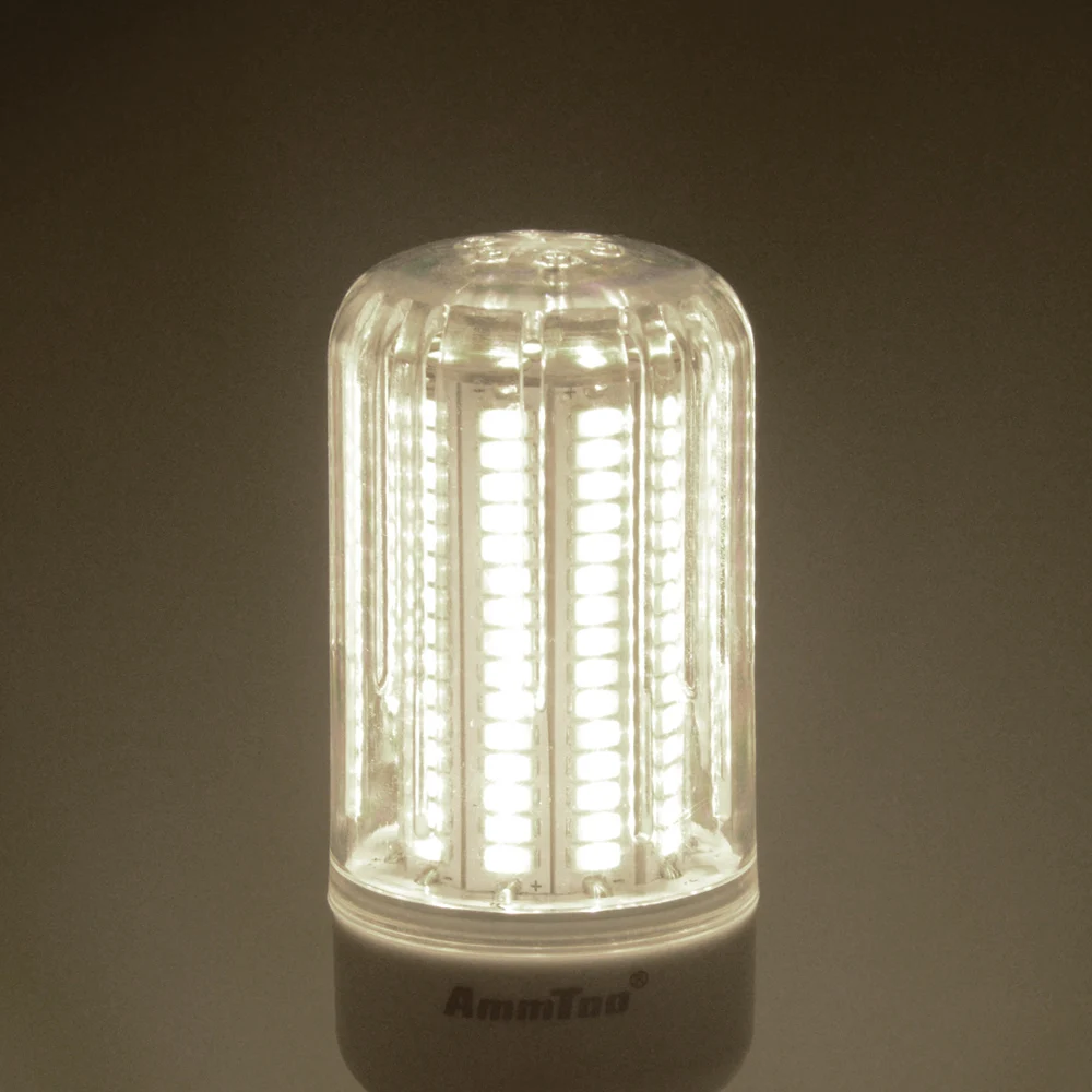 E27/E14 Светодиодная лампа SMD5736 мощность 3 Вт 5 7 9 12 15 Ampoule Focs Luz LED 30 165 светодиодов три