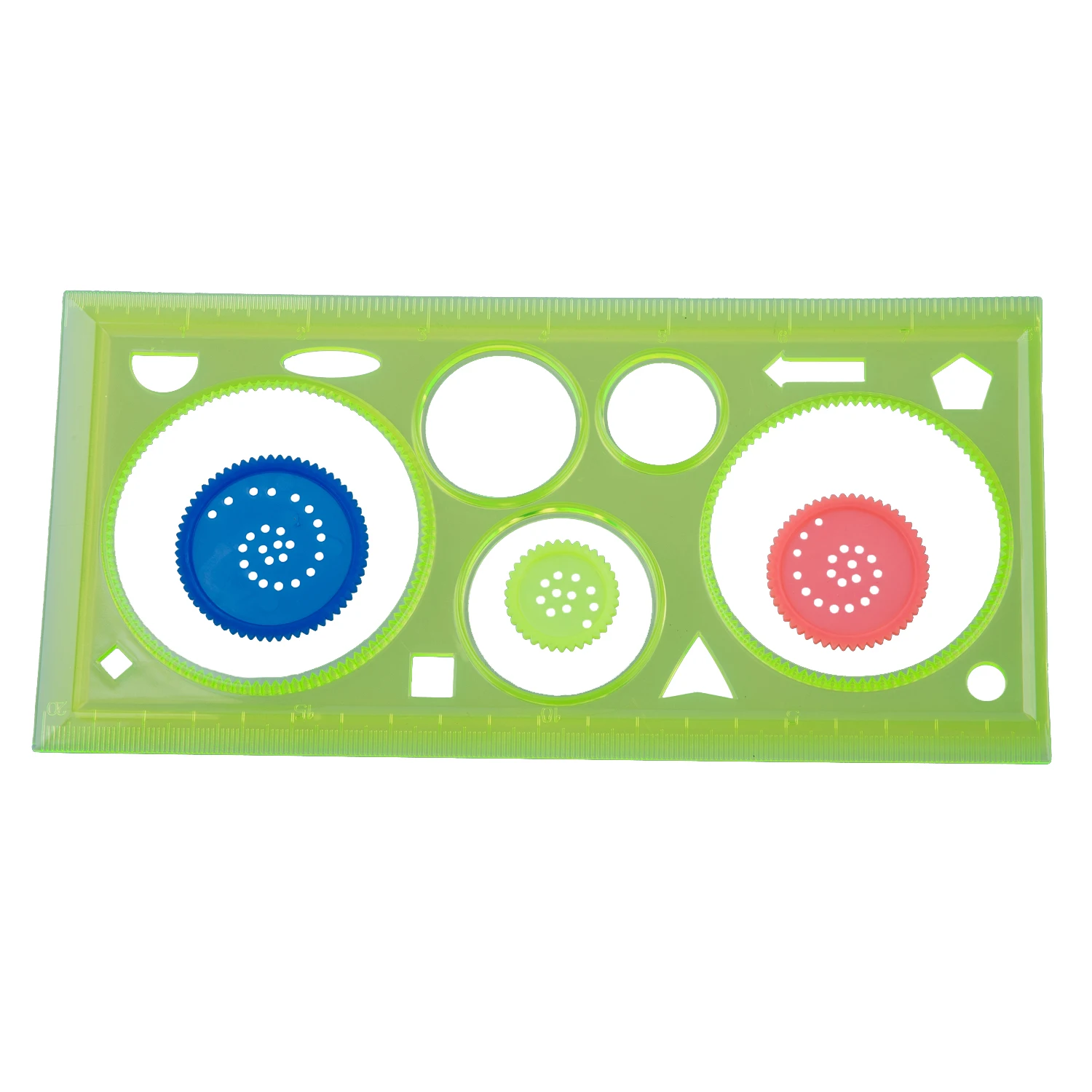 KSOL линейка для рисования трафаретная жесткая пластиковая краска школьников|children