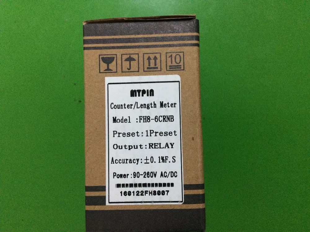 Предустановленный цифровой счётчик 80 265 В переменного/постоянного тока 6 дюймов 10