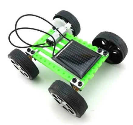 Mini Solar Powered Toy DIY Assembly Car Kit Children Gift Educational Puzzle IQ Gadget Hobby Robot Newest 8x7.5x3.2 cm |