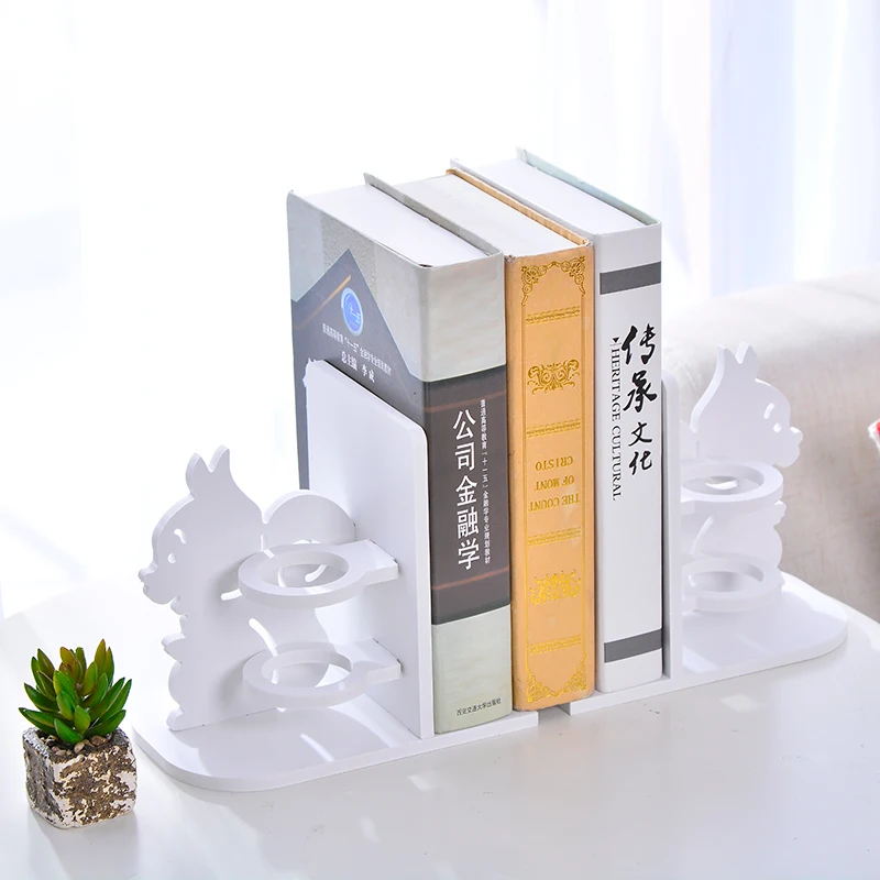 DIY 1 пара деревянных книжных полок с держателем для ручек kawaii книжная полка