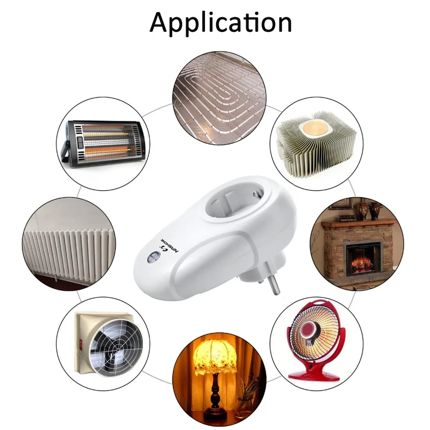 Nashone удаленный сокет беспроводной термостат с Smart Plug Tempersture контроллер 120 V 230 16A