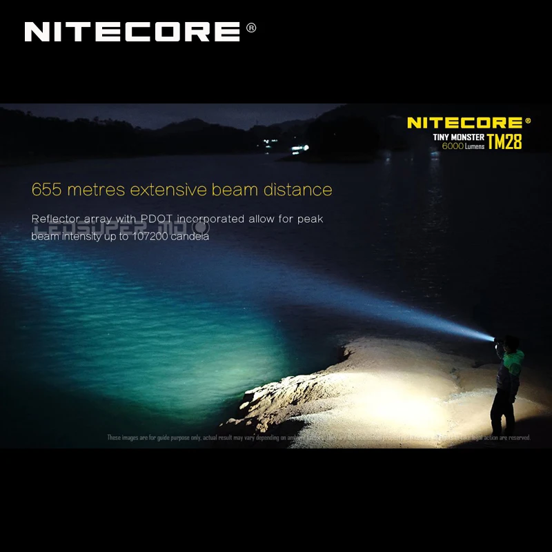 Цена по прейскуранту завода изготовителя Nitecore TM28 крошечный Монстр CREE XHP35 HI