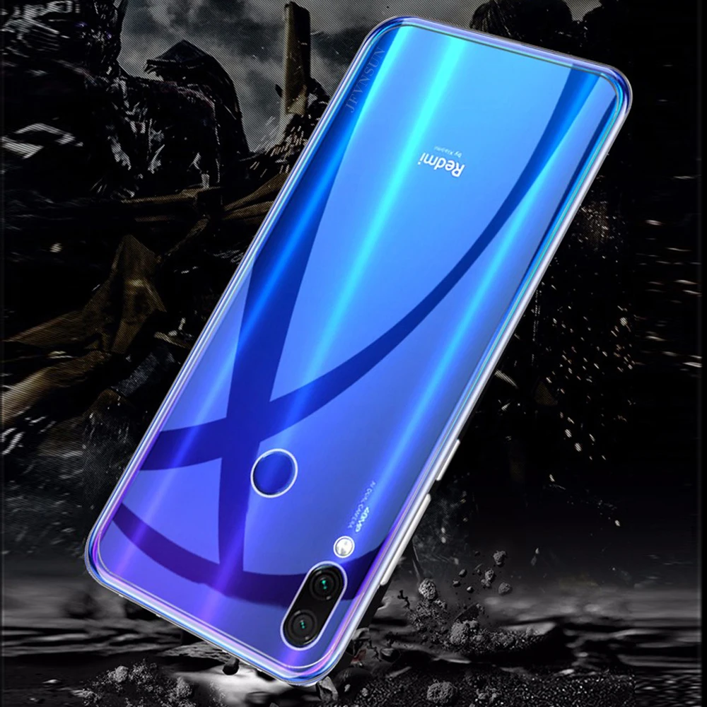 Чехол для Xiaomi Redmi Note 7 на ультратонкий прозрачный защитный чехол из ТПУ Note7 pro |