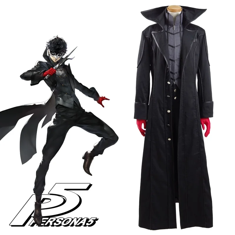 Комплект костюмов для косплея High-Q унисекс из японского аниме Persona5 P5 Ren Amamiya Akira Kurusu