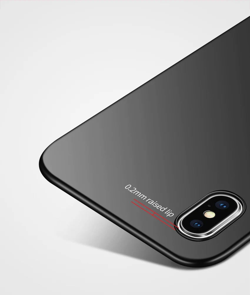 Для iPhone XS MAX чехол msvii Роскошный тонкий жесткий чехол простой чехол для Apple iPhone XR X 8 7 6 6S Plus 10 7plus чехол 5 5S SE