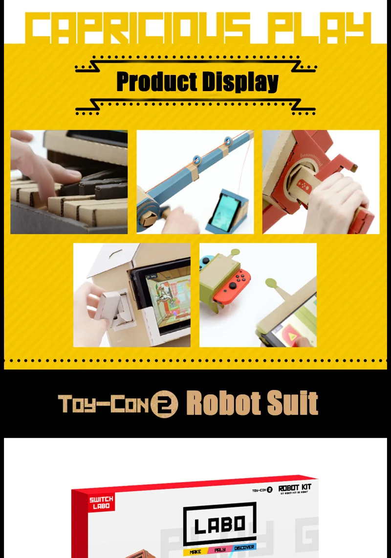 WUIYBN DIY NS игровой датчик джойстика контроллер для переключателя Nod Labo DIY игровой контроллер Консоль геймпад