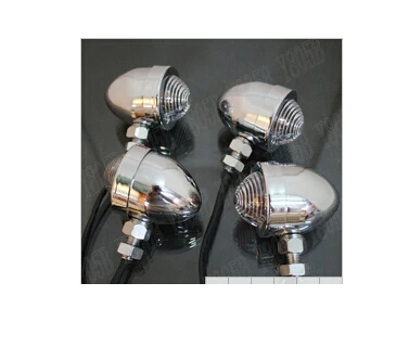 Хромированная передняя + Задняя Поворотная фара для Honda Shadow Spirit Saber Aero ACE Steed VLX 400 600