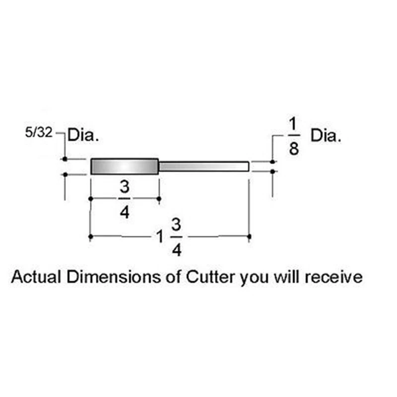 Алмазная точилка для бензопилы 5/32 дюйма 5 шт.|Орудия| |