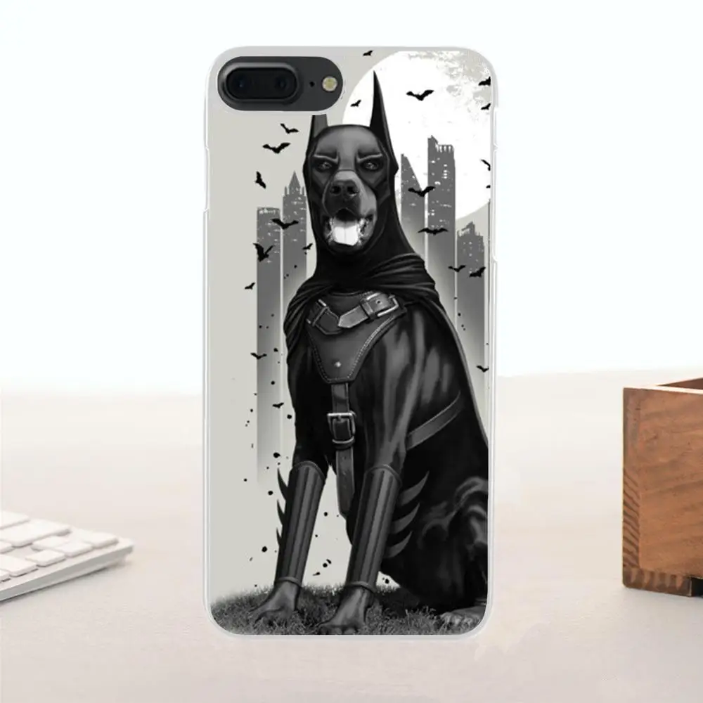 as picture Bixedx для huawei Honor mate 7 7A 8 9 10 20 V8 V9 V10 G Lite Play Mini Pro P смартфон с мягким дизайном Doberman - Цвет: as picture