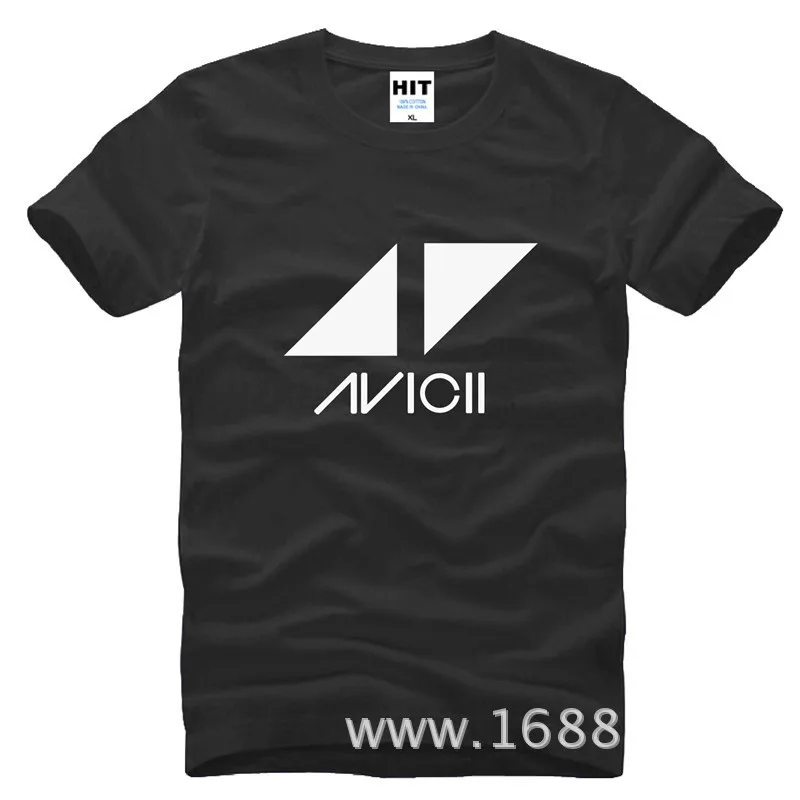 Рок группы Avicii Тим Bergling DJ свободная Мужская футболка мода 2015 новая хлопковая с