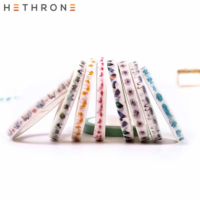 Hethrone Kawaii васи лента васи Лента Скрапбукинг маскирующая Лента наклейки Скрапбукинг Васи стиральная лента sumikko