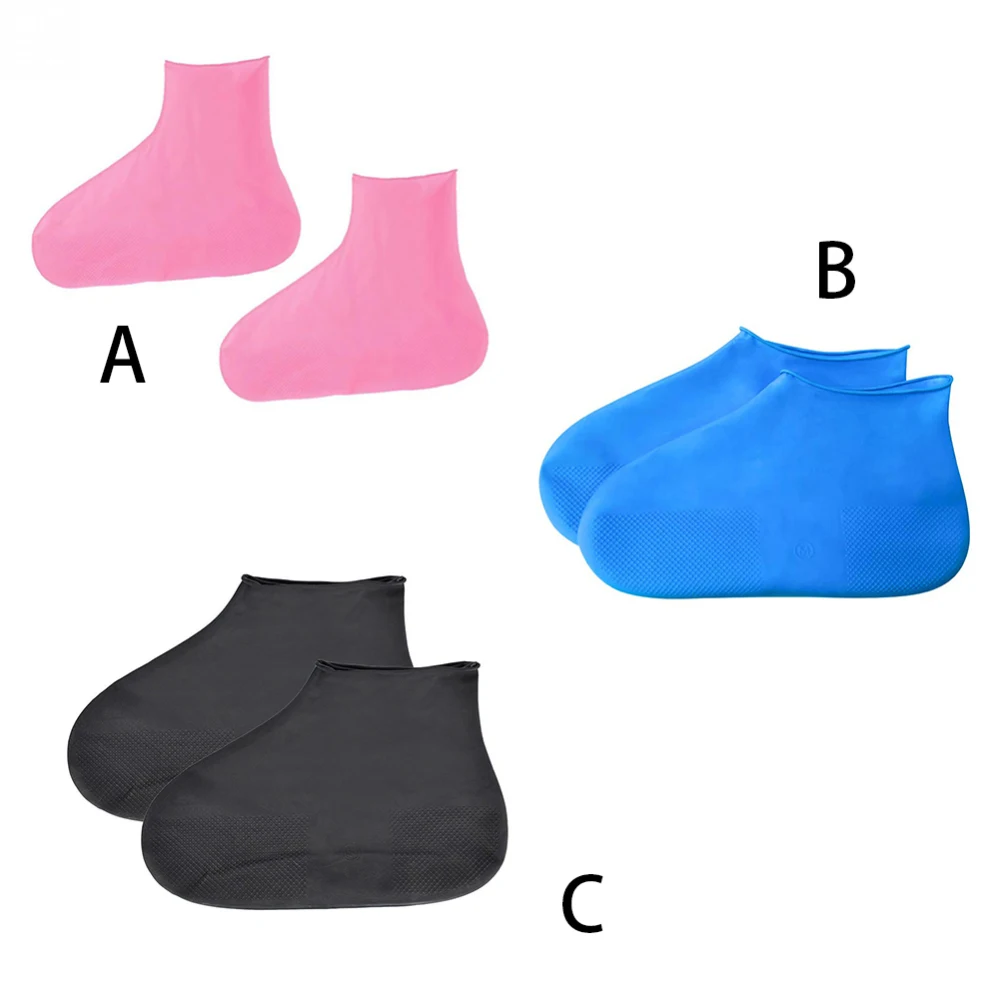 1 пара многоразовые латексные водонепроницаемые чехлы для обуви|Стельки| |