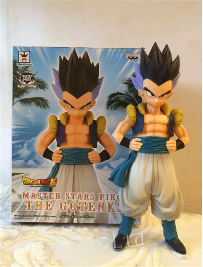 Аниме Dragon Ball Z MSP супер сайян готенкс ПВХ фигурка 19 см | Игрушки и хобби