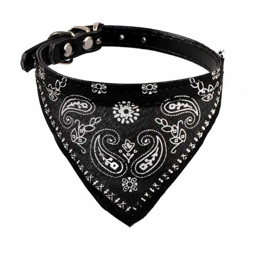 black neck 30.5cm 30,5 см/36,5 см бандана для собак Регулируемый для собаки кошка шеи шарф галстук бабочка галстук бандана воротник шейный платок собака аксессуары 40JA24 - Цвет: black neck 30.5cm