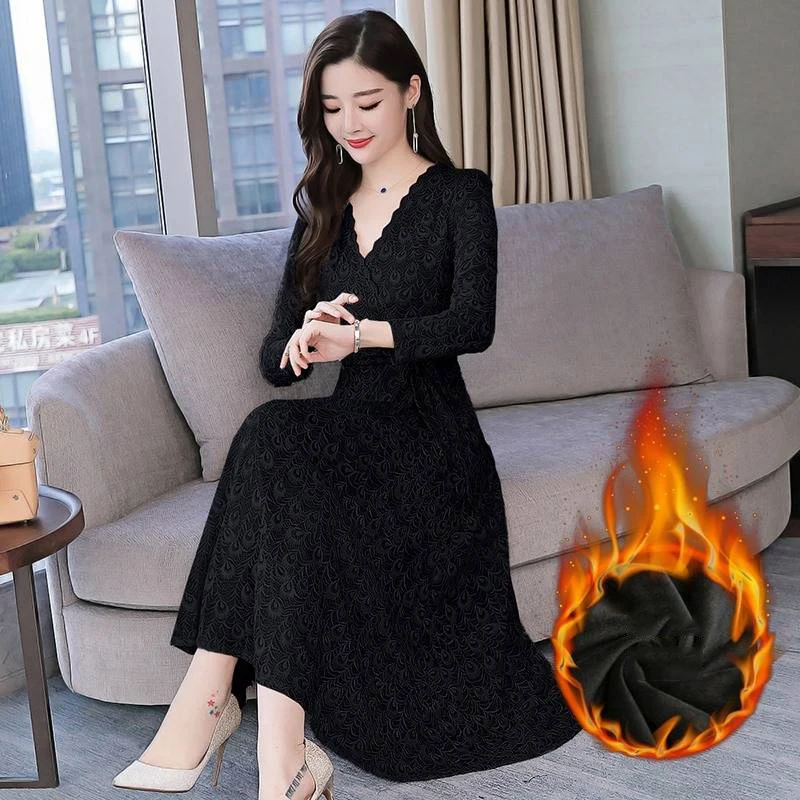 Женские вечерние платья с v образным вырезом в стиле ретро готическое черное