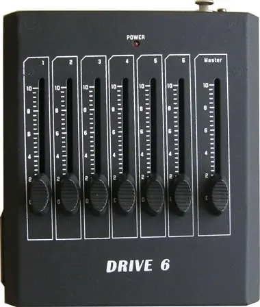 DMX контроллер 6-канальный