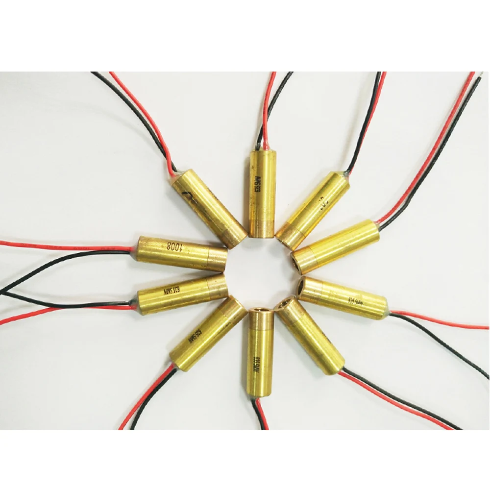 Outer Diameter 9mm Red Laser Module Point Shape Marking Machine Transmitter Light one piece | Лампы и освещение