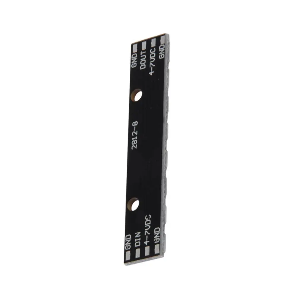 5 шт. 8 битный WS2812 5050 RGB LED Встроенный полноцветный привод фонарь макетная