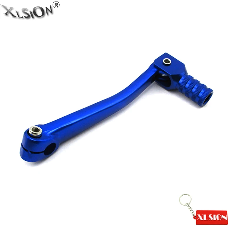 XLSION сплав складной CNC синий рычаг переключения передач для 50cc 110cc 125cc 140cc 150cc 160cc GPX