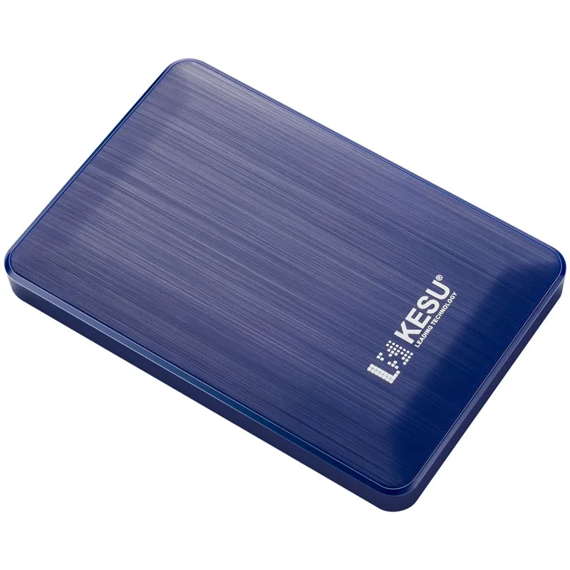 KESU-2518-Blue 2," стиль портативный внешний жесткий диск Disco duro externo USB3.0 Disque dur externe для PC, Mac, Tablet, Xbox, PS4, tv box - Цвет: KESU-2518-Blue