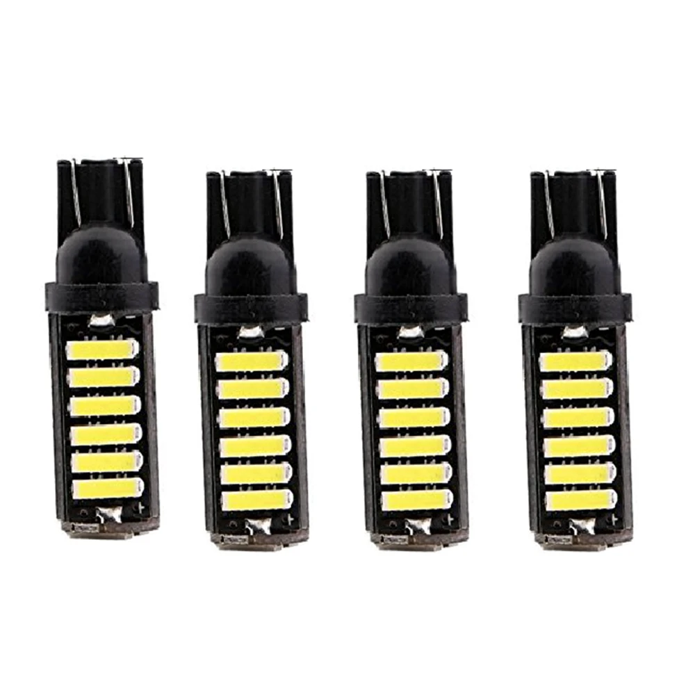 

YSY 10pcs T10 7014 20 SMD W5W 20Led Reading Light 12V DC Indicator Lamp Car Automotive Led Interior Door Light