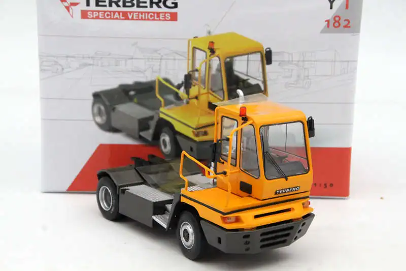 Terberg 1:50 специальные транспортные средства YT182 трейлер голова литья под давлением