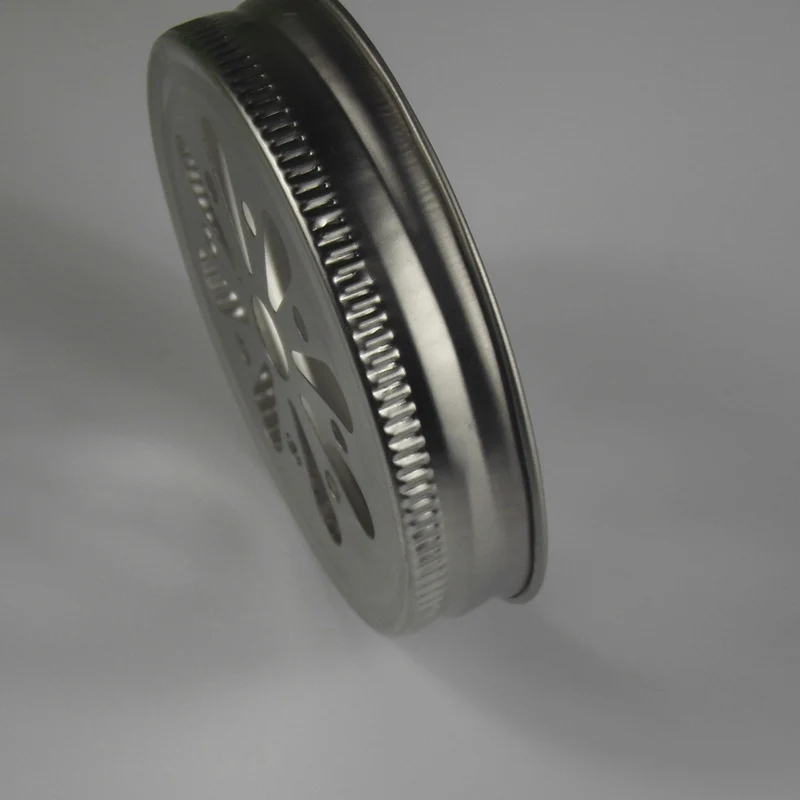 50 крышек для банок с маргариткой каменные банки отверстиями соломинок