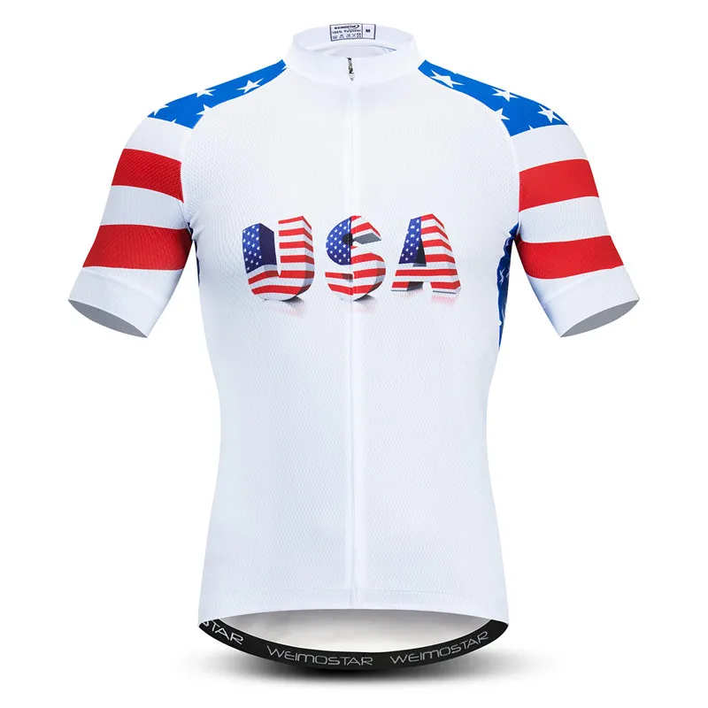 Weimostar трикотажные изделия из полиэстера Pro Team Канада велосипедная одежда Maillot Ciclismo летняя дорога MTB футболка для езды на велосипеде - Цвет: Color 3